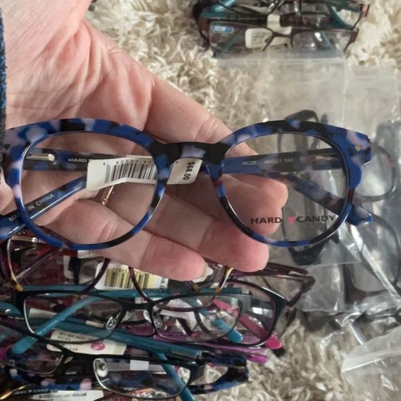 COPY - COPY - LOT OF 100 HARD CANDY NEW EYEGLASSES LADIES FRAMES EYEWEAR NWT DE… - Picture 5 of 5